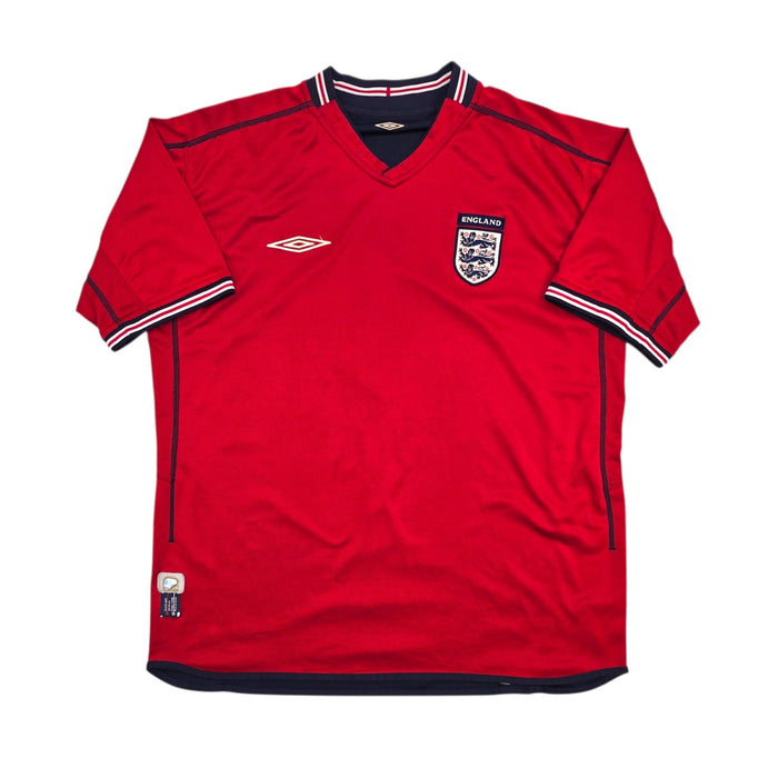 2002/04 England Away Football Shirt (2XL) Umbro - Football Finery - FF304831