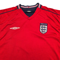 2002/04 England Away Football Shirt (2XL) Umbro - Football Finery - FF304831