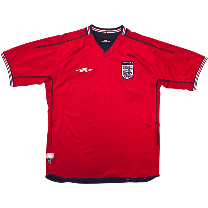 2002/04 England Away Football Shirt (L) Umbro - Football Finery - FF302376