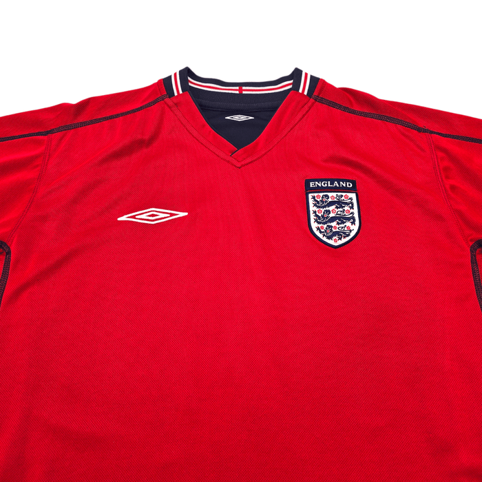 2002/04 England Away Football Shirt (L) Umbro - Football Finery - FF302376