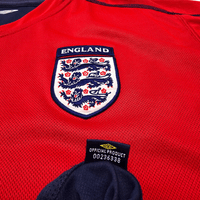 2002/04 England Away Football Shirt (L) Umbro - Football Finery - FF302376