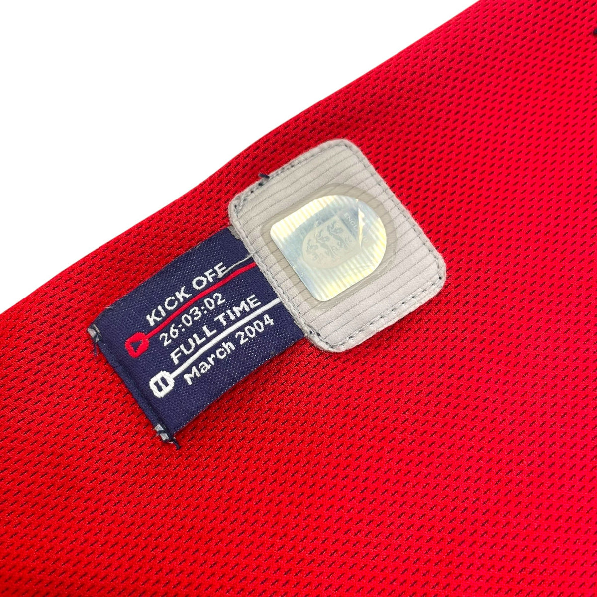 2002/04 England Away Football Shirt (S) Umbro 7 Beckham - Football Finery - FF301494