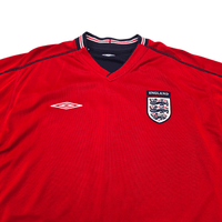 2002/04 England Away Football Shirt (XL) Umbro - Football Finery - FF305012