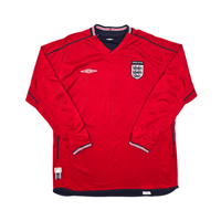 2002/04 England Away Football Shirt (XL) Umbro - Football Finery - FF305012