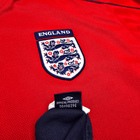 2002/04 England Away Football Shirt (XL) Umbro - Football Finery - FF305012