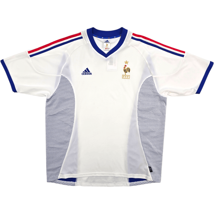 2002/04 France Away Football Shirt (XL) Adidas - Football Finery - FF304382