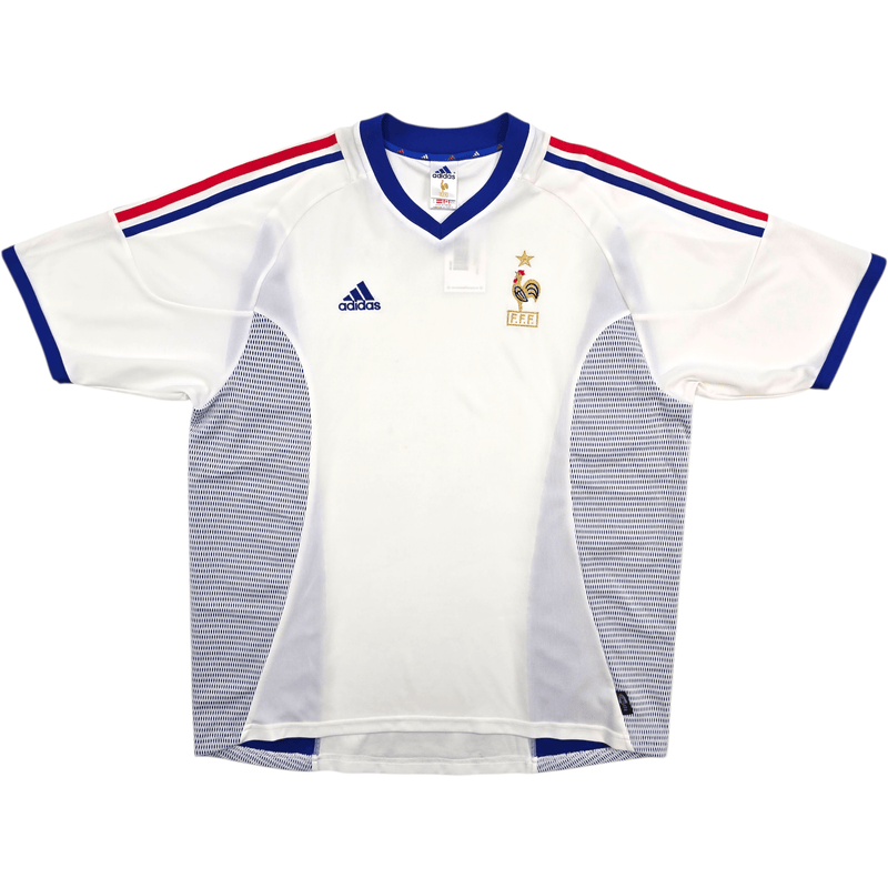 2002/04 France Away Football Shirt (XL) Adidas - Football Finery - FF304382
