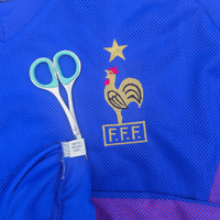2002/04 France Home Football Shirt (L) Adidas - Football Finery - FF304441
