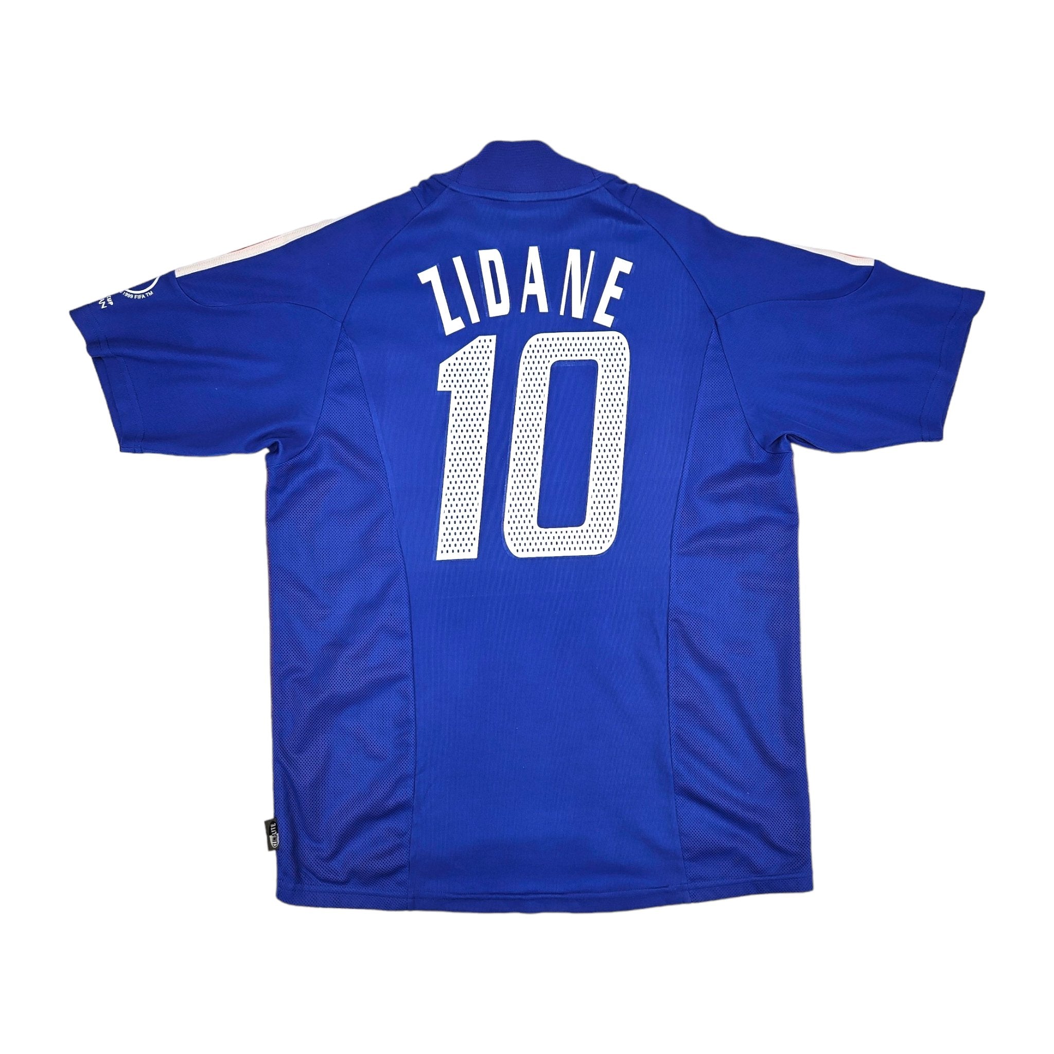 2002 04 France Home Football Shirt M Adidas 10 Zidane – Football