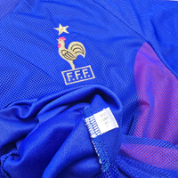 2002/04 France Home Football Shirt (M) Adidas - Football Finery - FF305263