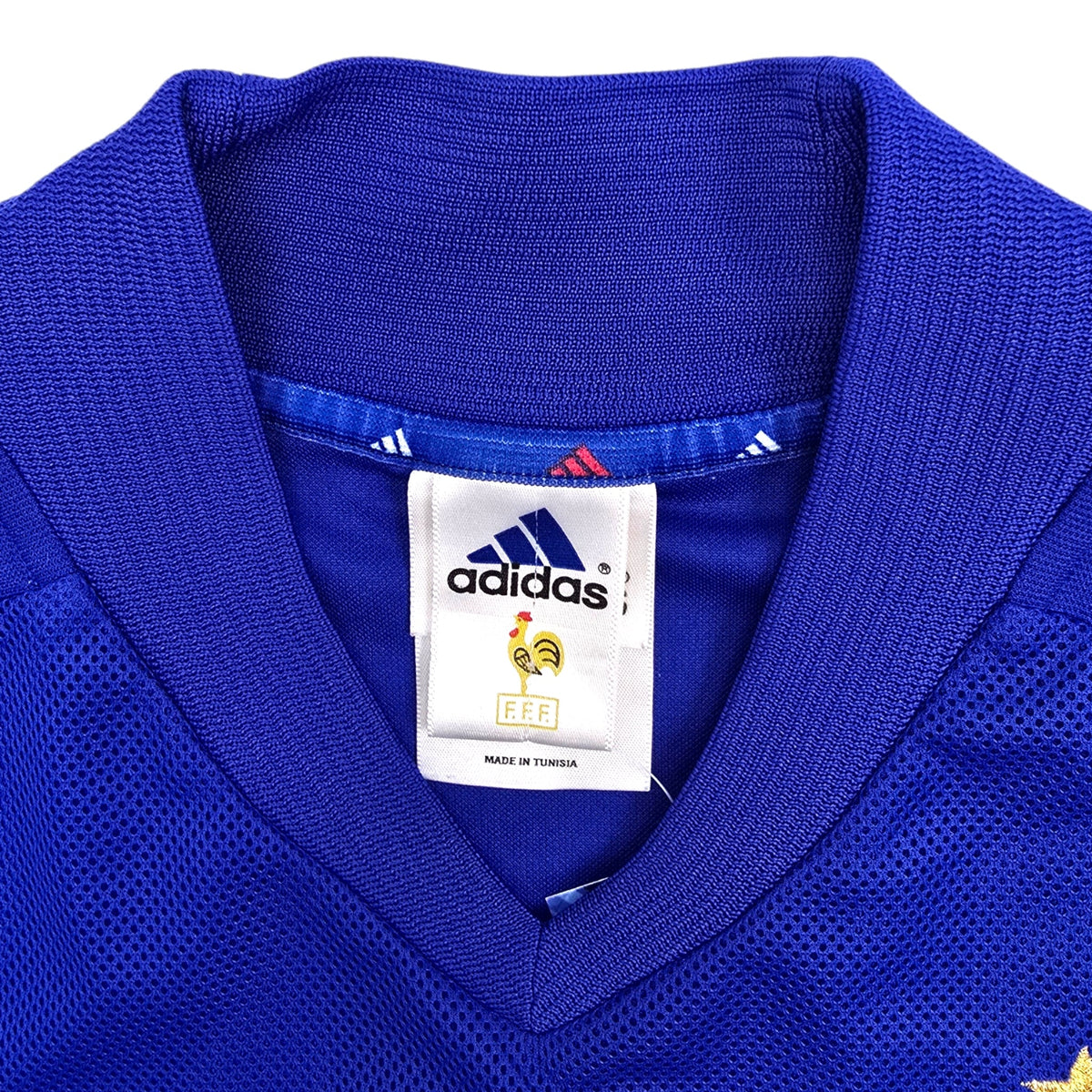 2002/04 France Home Football Shirt (S) Adidas - Football Finery - FF304265