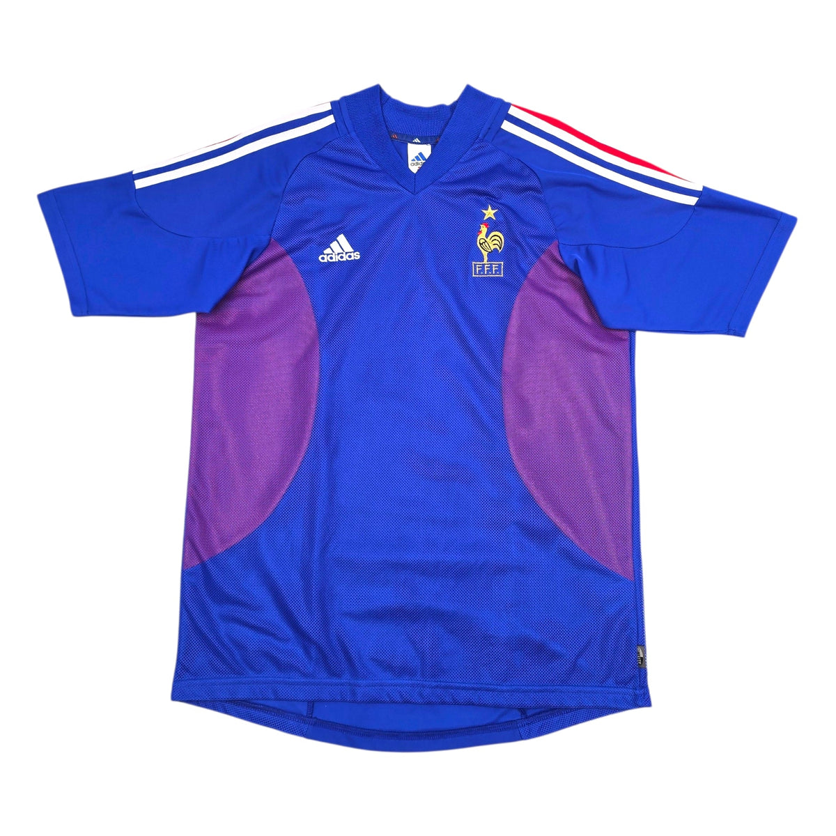 2002/04 France Home Football Shirt (S) Adidas - Football Finery - FF305261