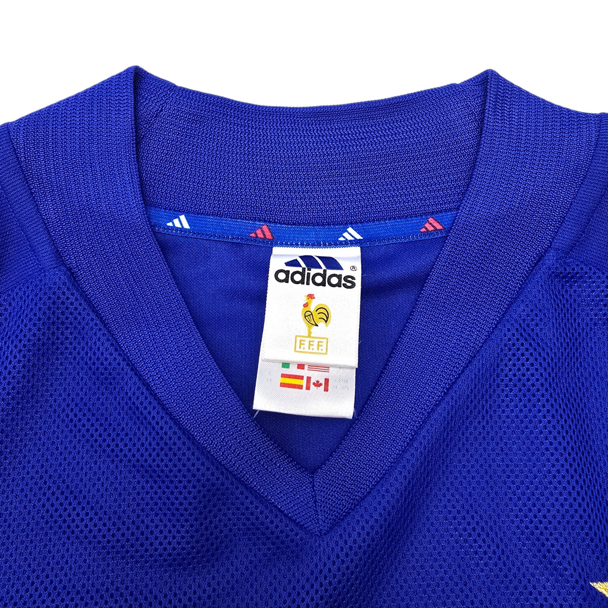 2002/04 France Home Football Shirt (XL) Adidas 12 Henry - Football Finery - FF305267