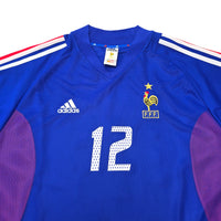 2002/04 France Home Football Shirt (XL) Adidas 12 Henry - Football Finery - FF305267