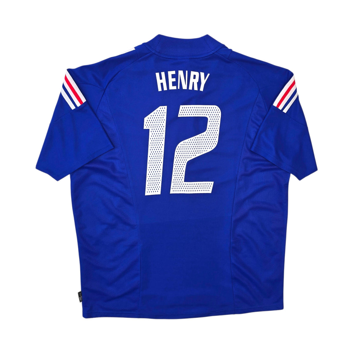 2002/04 France Home Football Shirt (XL) Adidas 12 Henry - Football Finery - FF305267