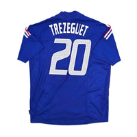 2002/04 France Home Football Shirt (XL) Adidas 20 Trezeguet - Football Finery - FF305266