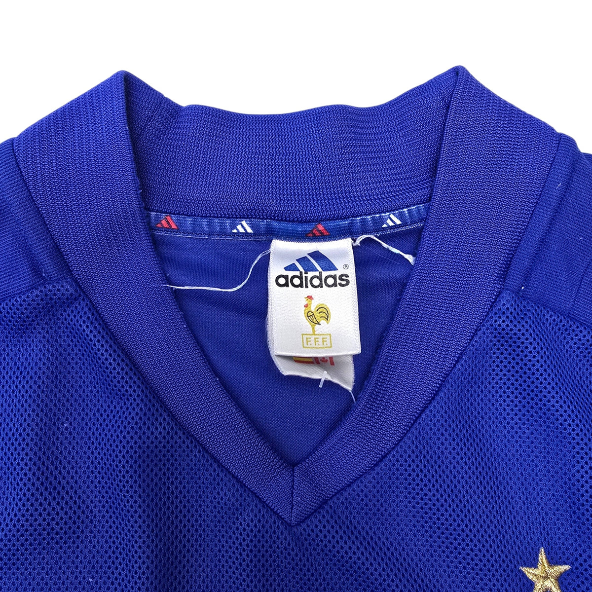 2002/04 France Home Football Shirt (XL) Adidas - Football Finery - FF305265