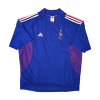 2002/04 France Home Football Shirt (XL) Adidas - Football Finery - FF305265