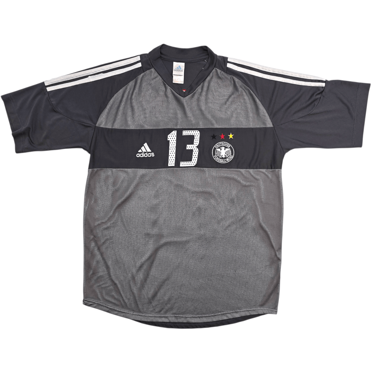 2002/04 Germany Away Football Shirt (XL) Adidas 13 Ballack - Football Finery - FF300373