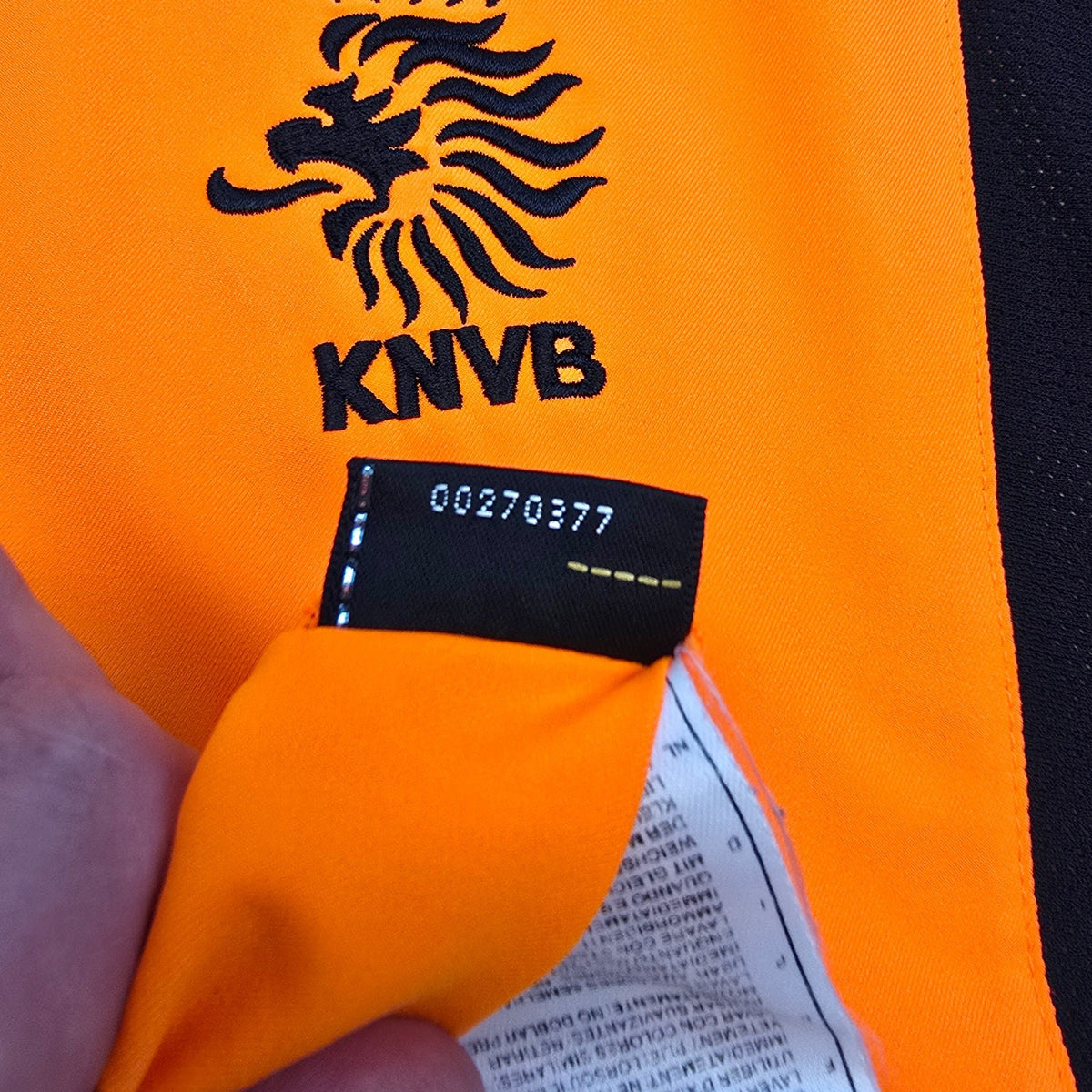 2002/04 Holland Home Football Shirt (L) Nike 10 Kluivert - Football Finery - FF305997