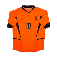 2002/04 Holland Home Football Shirt (L) Nike 10 Kluivert - Football Finery - FF305997