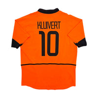 2002/04 Holland Home Football Shirt (L) Nike 10 Kluivert - Football Finery - FF305997