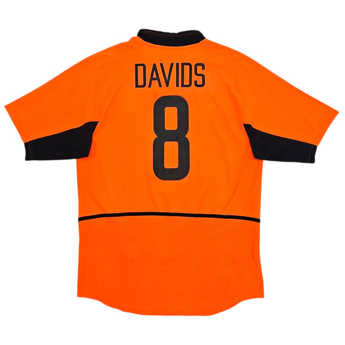 2002/04 Holland Home Football Shirt (M) Nike 8 Davids - Football Finery - FF306126
