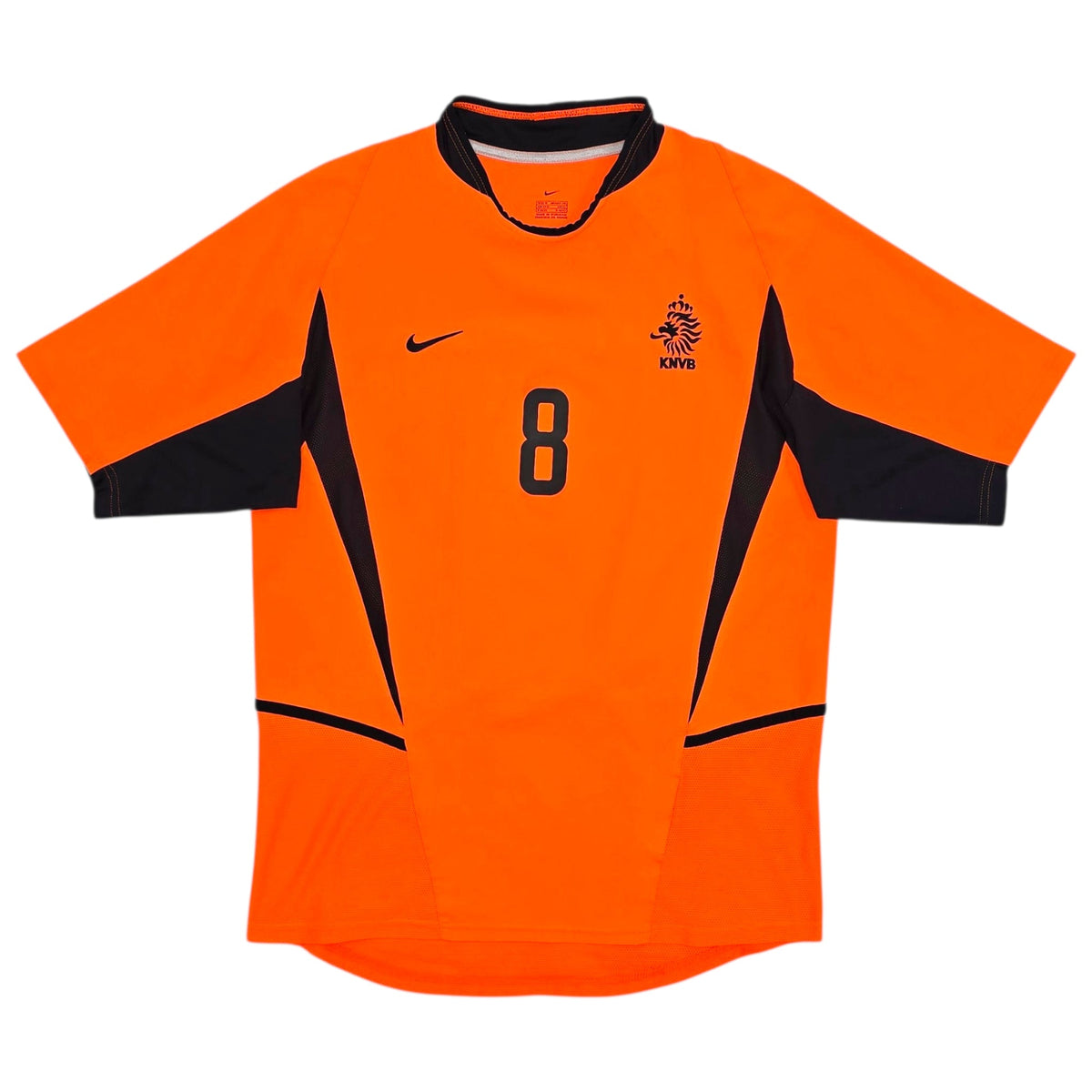 2002/04 Holland Home Football Shirt (M) Nike 8 Davids - Football Finery - FF306126
