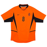 2002/04 Holland Home Football Shirt (M) Nike 8 Davids - Football Finery - FF306126