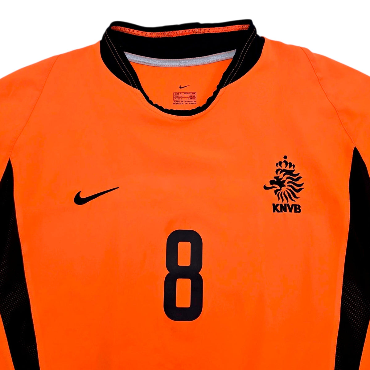 2002/04 Holland Home Football Shirt (M) Nike 8 Davids - Football Finery - FF306126