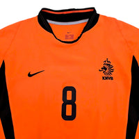 2002/04 Holland Home Football Shirt (M) Nike 8 Davids - Football Finery - FF306126