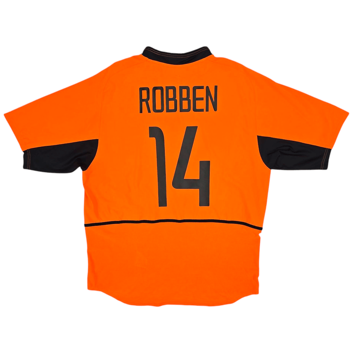 2002/04 Holland Home Football Shirt (XL) Nike #14 Robben - Football Finery - FF300080
