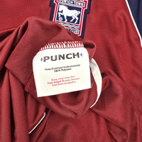 2002/04 Ipswich Town Away Football Shirt (M) Punch 9 Counago - Football Finery - FF302523