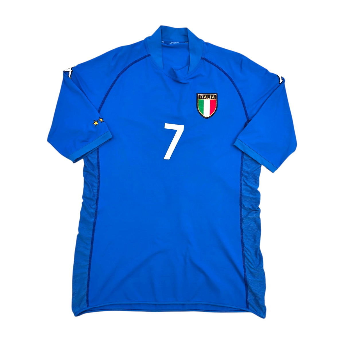 2002/04 Italy Home Football Shirt (2XL) Kappa 7 Del Piero - Football Finery - FF305346