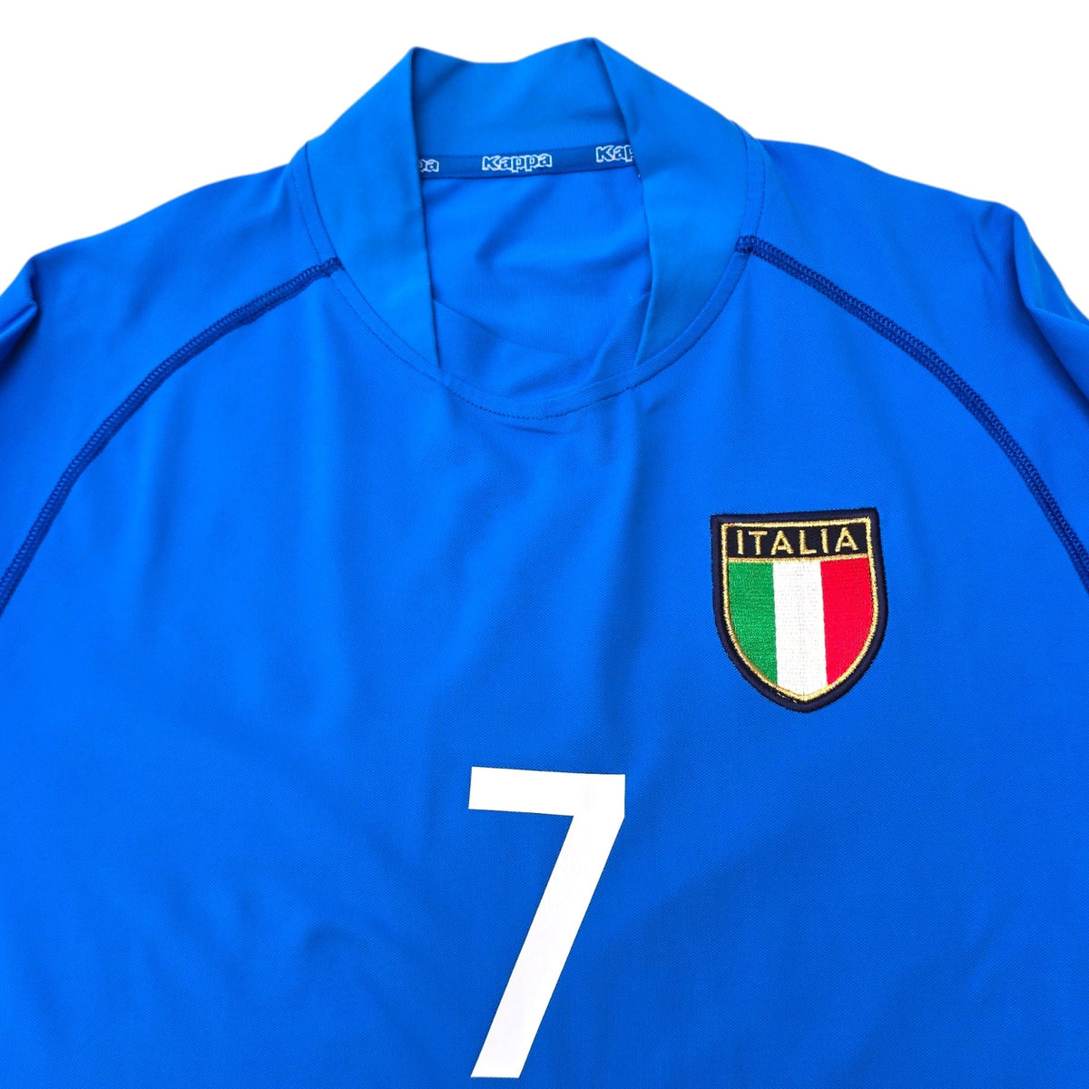 2002/04 Italy Home Football Shirt (2XL) Kappa 7 Del Piero - Football Finery - FF305346