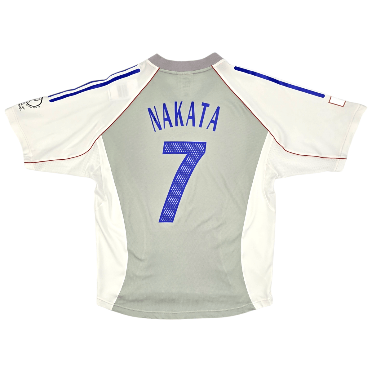 2002/04 Japan Away Football Shirt (L) Adidas #7 Nakata (WC2002) - Football Finery - FF204294