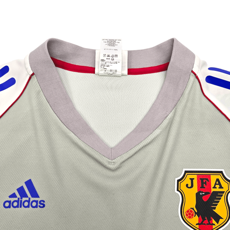 2002/04 Japan Away Football Shirt (L) Adidas #7 Nakata (WC2002) - Football Finery - FF204294