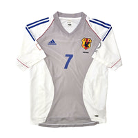 2002/04 Japan Away Football Shirt (M) Adidas 7 Nakata (Player Version) - Football Finery - FF306712