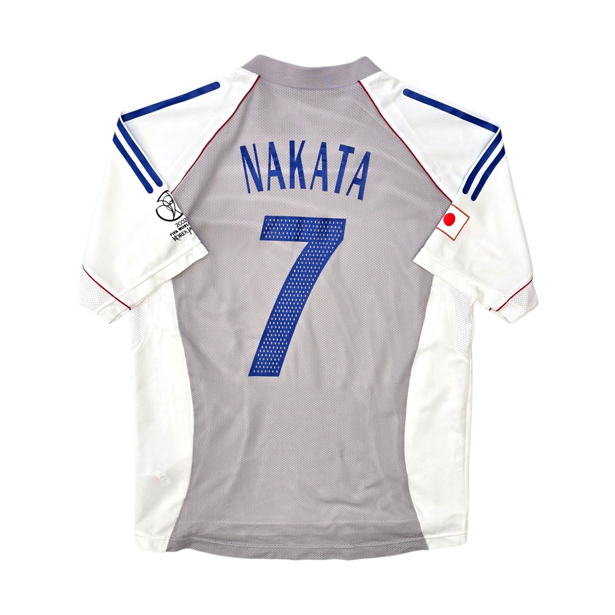 2002/04 Japan Away Football Shirt (M) Adidas 7 Nakata (Player Version) - Football Finery - FF306712