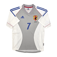 2002/04 Japan Away Football Shirt (S) Adidas 7 Nakata - Football Finery - FF305778