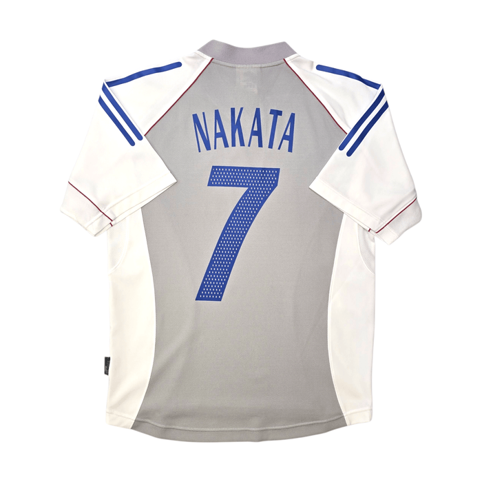 2002/04 Japan Away Football Shirt (S) Adidas 7 Nakata - Football Finery - FF305778