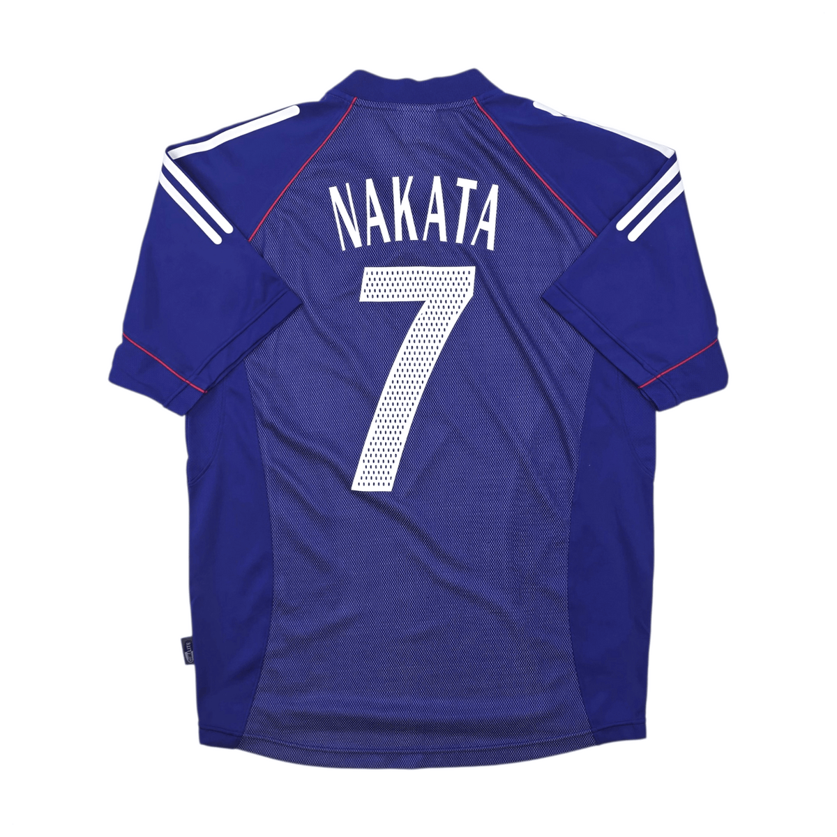 2002/04 Japan Home Football Shirt (L) Adidas 7 Nakata - Football Finery - FF305779