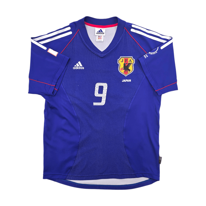 2002/04 Japan Home Football Shirt (L) Adidas 9 Nishizawa - Football Finery - FF303721