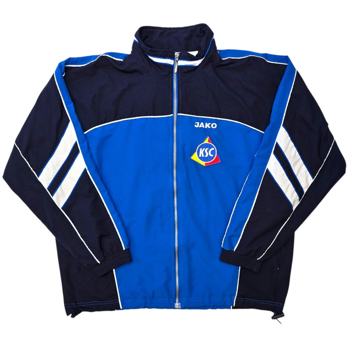 2002/04 Karlsruher SC Training Jacket (L) Jako - Football Finery - FF307212