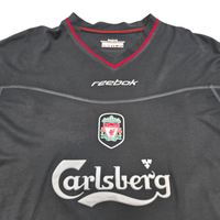 2002/04 Liverpool Away Football Shirt (XL) Reebok 17 Gerrard - Football Finery - FF304202