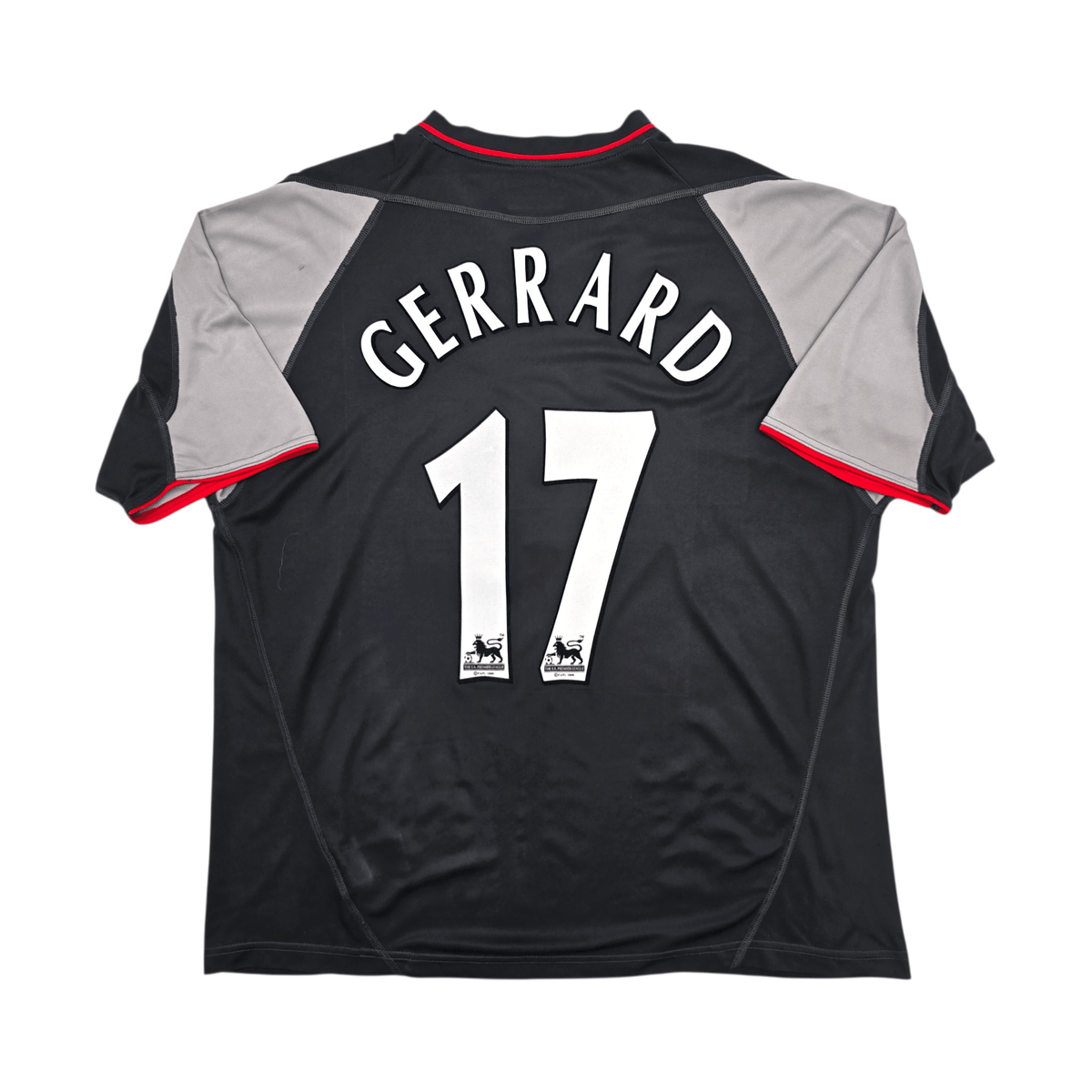 2002/04 Liverpool Away Football Shirt (XL) Reebok 17 Gerrard - Football Finery - FF304202