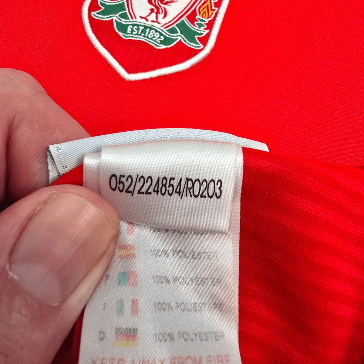 2002/04 Liverpool Home Football Shirt (XL) Reebok - Football Finery - FF305123
