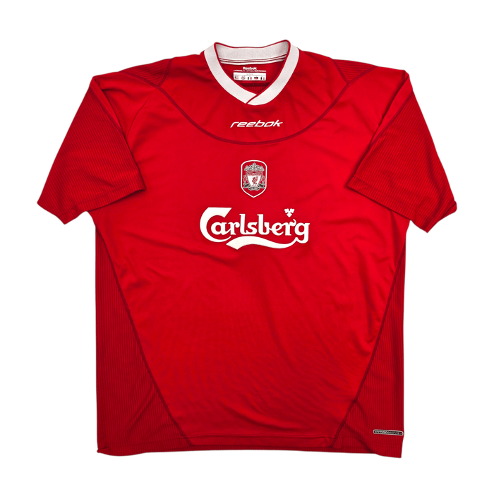 2002/04 Liverpool Home Football Shirt (XL) Reebok - Football Finery - FF305123