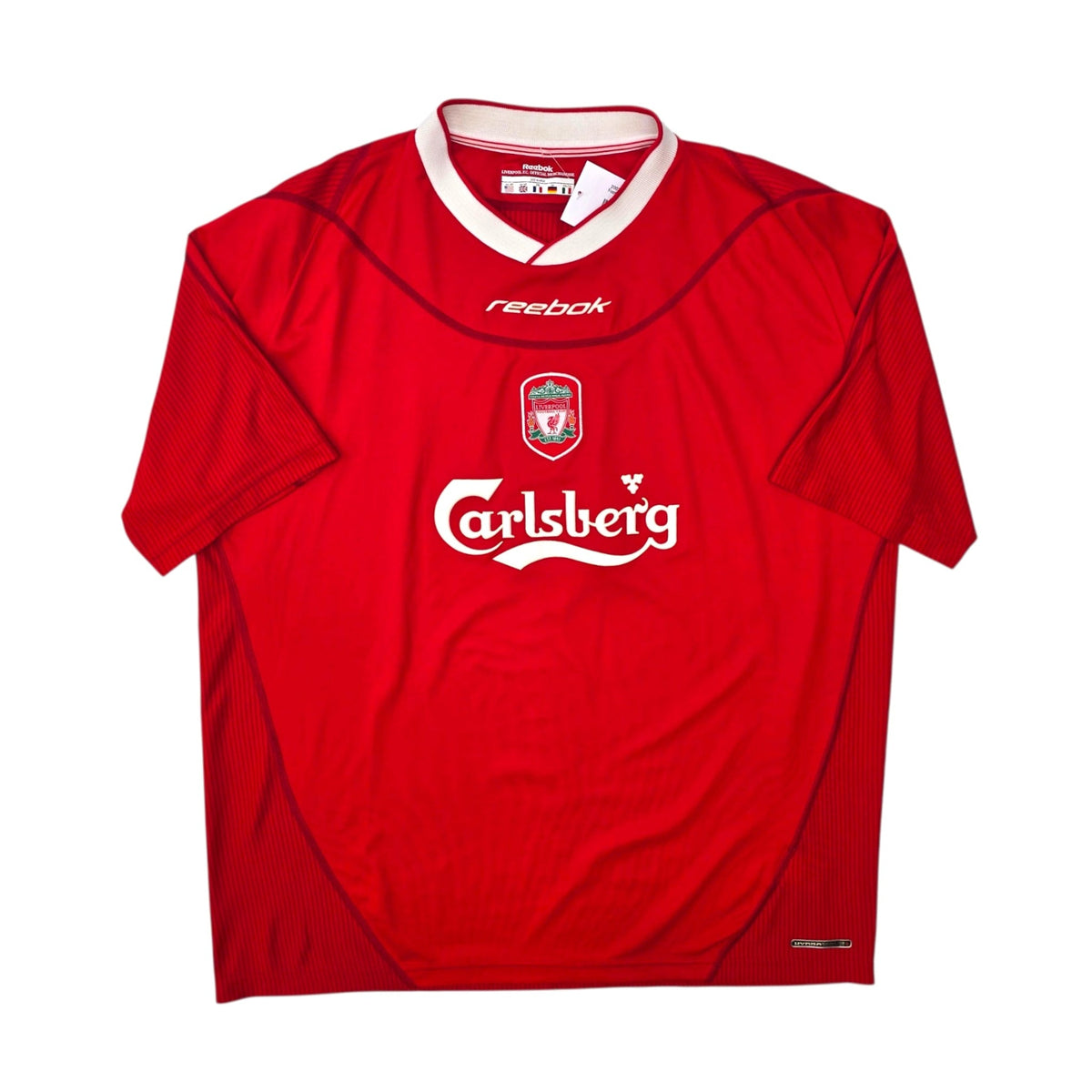 2002/04 Liverpool Home Football Shirt (XL) Reebok - Football Finery - FF305458