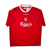 2002/04 Liverpool Home Football Shirt (XL) Reebok - Football Finery - FF305458
